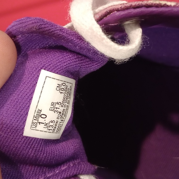 Purple glitter Vans - Picture 7 of 7